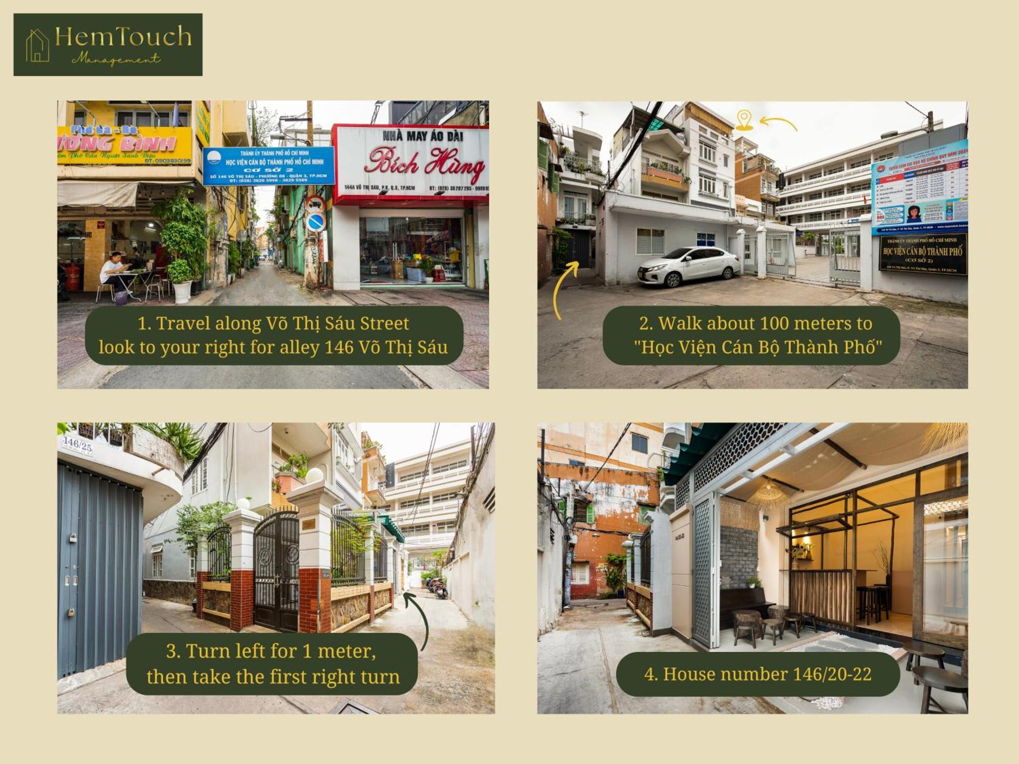 Hotel Hemtouch House Ho-Chi-Minh-Stadt Exterior foto
